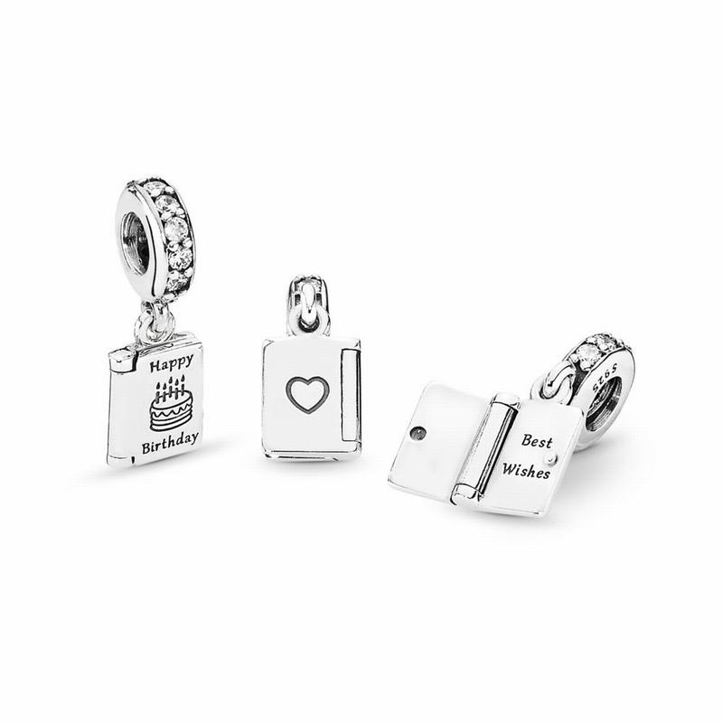 Pandora Australia Birthday Wishes Dangle Charm - Sterling Silver | EQXMTK360